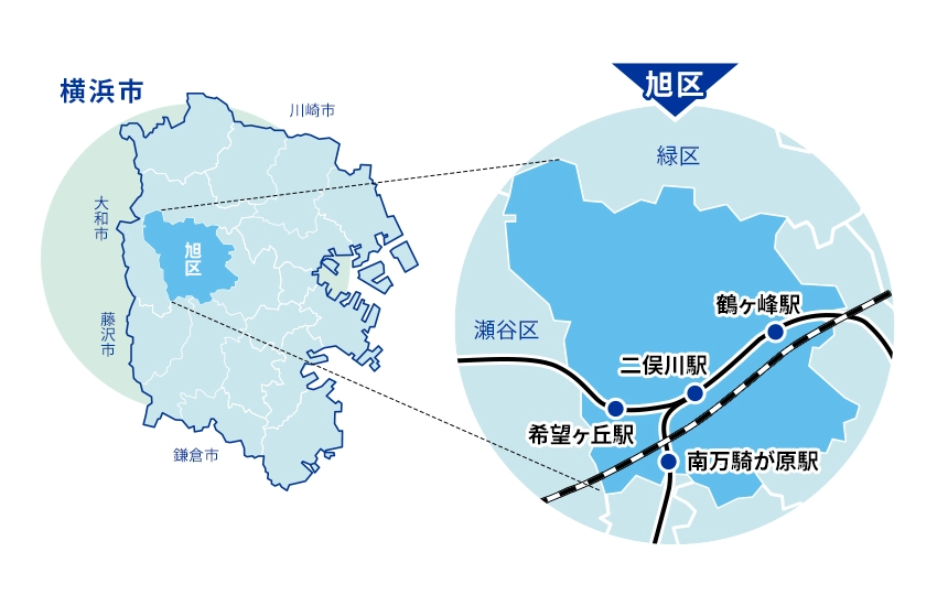 旭区MAP